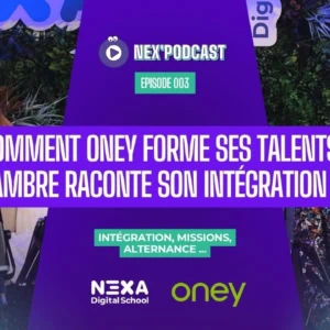Podcast NexPodcast Nexa : Ambre raconte son intégration chez Oney, interview microphones.