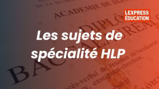 Sujets de spécialité HLP pour le baccalauréat — LExpress Éducation.