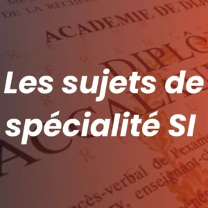 Sujets de spécialité SI pour le baccalauréat, visuel LExpress Éducation.