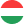 Badge rond tricolore vert menthe, blanc et rouge, logo minimaliste.