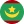 Logo vert circulaire avec croissant doré et étoile dorée, bande rouge décorative.