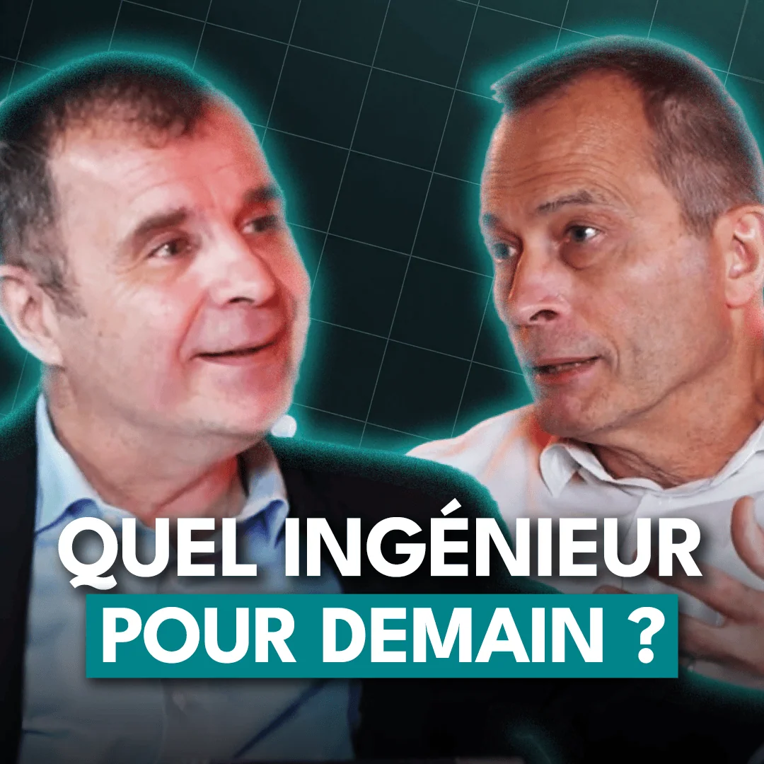 Deux ingénieurs débattent de lavenir et de la technologie dans un portrait dentretien.