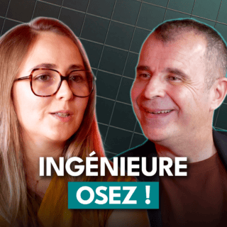 Jeune ingénieure discutant orientation et études post-bac pour étudiants, éducation, égalité et empathie.