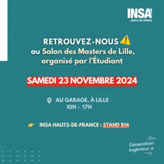 Insa au Salon des Masters de Lille;